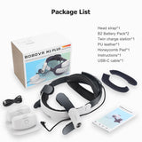 edistore.us, BOBOVR M2 Plus Strap Twin Battery Comb Head Strap For Meta Quest2 Elite Strap