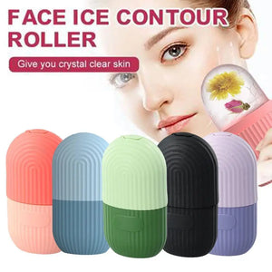 edistore, edistore.us, Silicone Ice Cube Trays Beauty Lifting Ice Ball Face Massager Contouring Eye Roller Facial