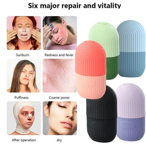 edistore, edistore.us, Silicone Ice Cube Trays Beauty Lifting Ice Ball Face Massager Contouring Eye Roller Facial