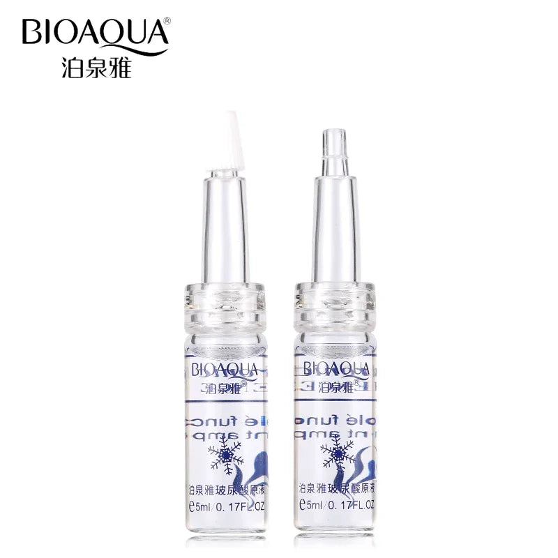 edistore, edistore.us, BIOAQUA 10pcs/lot Moisturizing Vitamins Hyaluronic Acid Serum Facial Skin Care 