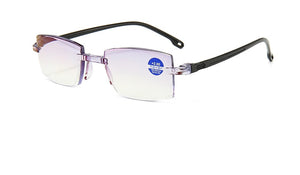 2023 New Men Women Rimless Reading Glasses