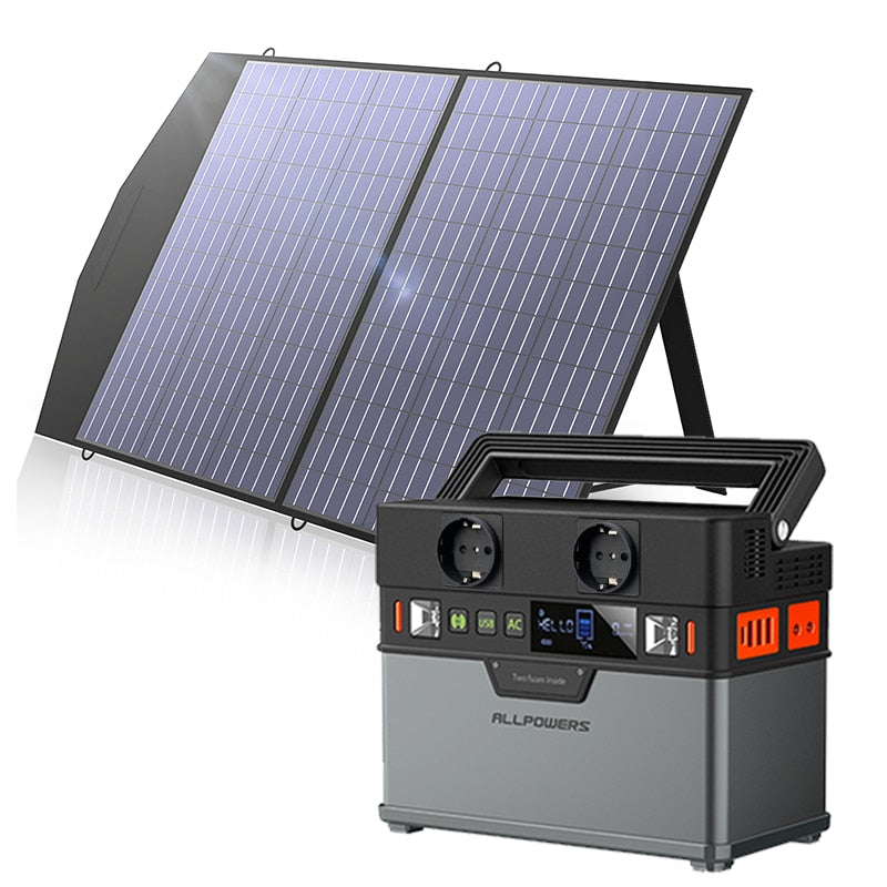 edistore.us, ALLPOWERS Solar Generator, 110V/220V Portable Power Station