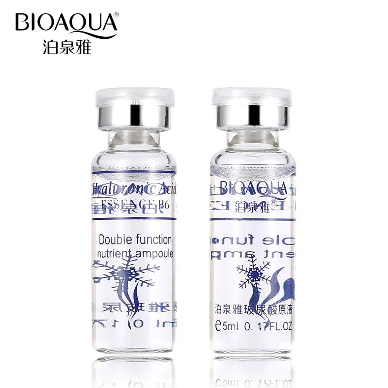 edistore, edistore.us, BIOAQUA 10pcs/lot Moisturizing Vitamins Hyaluronic Acid Serum Facial Skin Care 