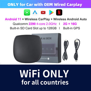 edistore.us, EKIY A1 Mini Carplay Wireless for Toyota Mazda Nissan Camry