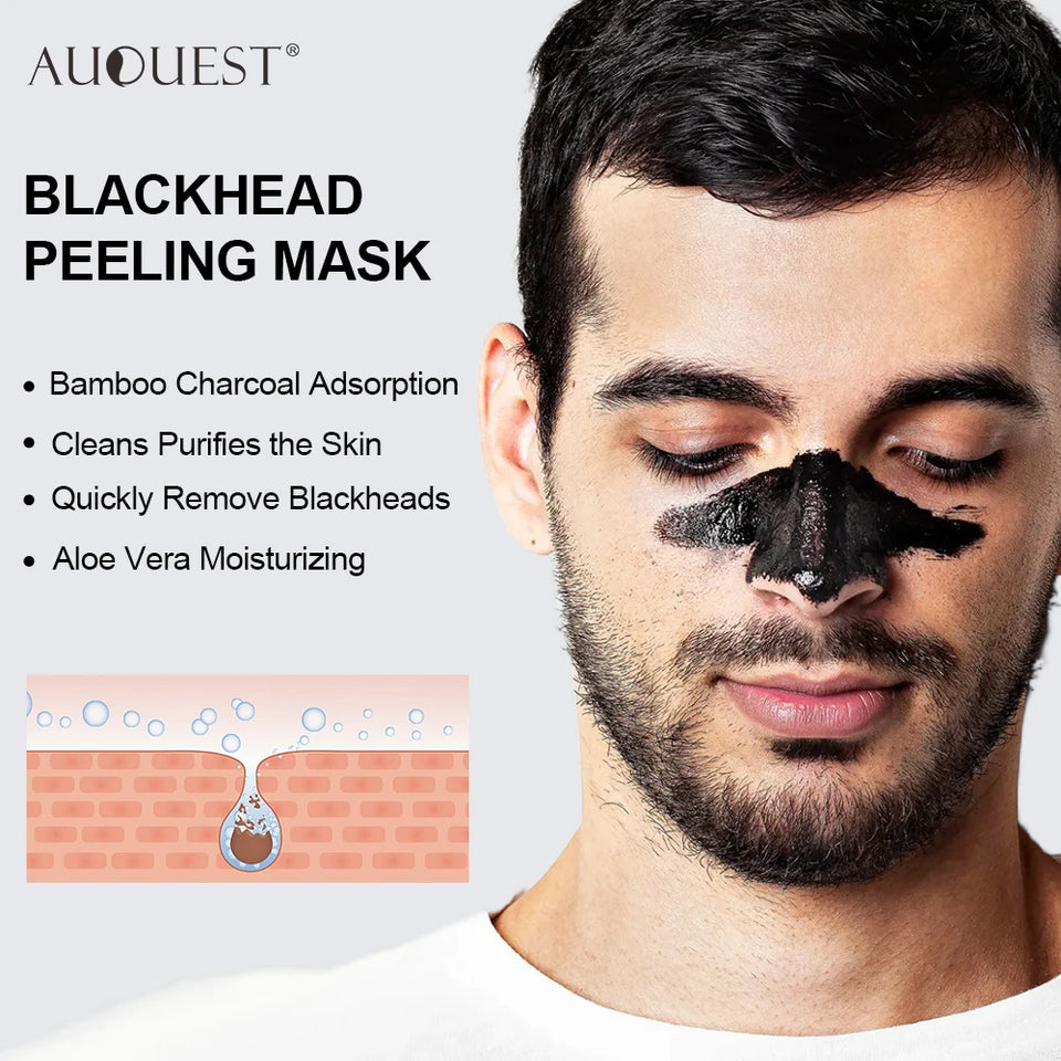 edistore, edistore.us, Black Dot Face Mask T-zone Cleaning Women Men Bamboo Charcoal Blackhead Facial Masks Skin Care