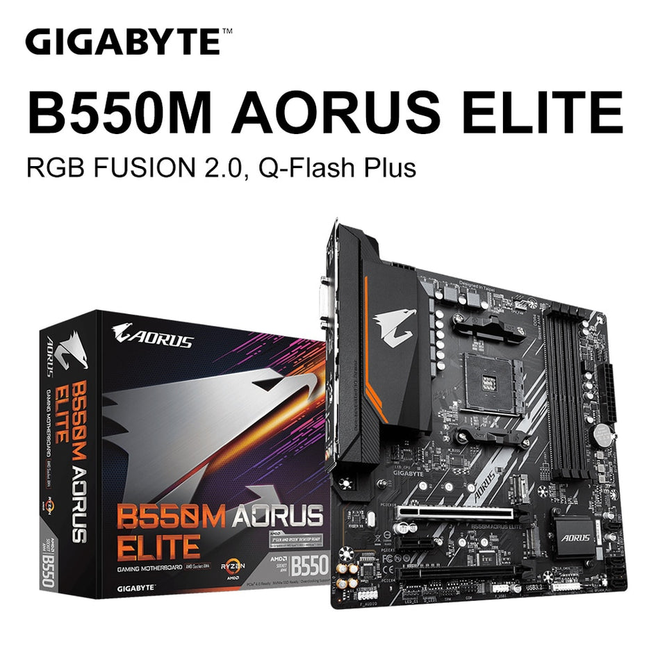 edistore.us, GIGABYTE B550M AORUS ELITE Motherboard